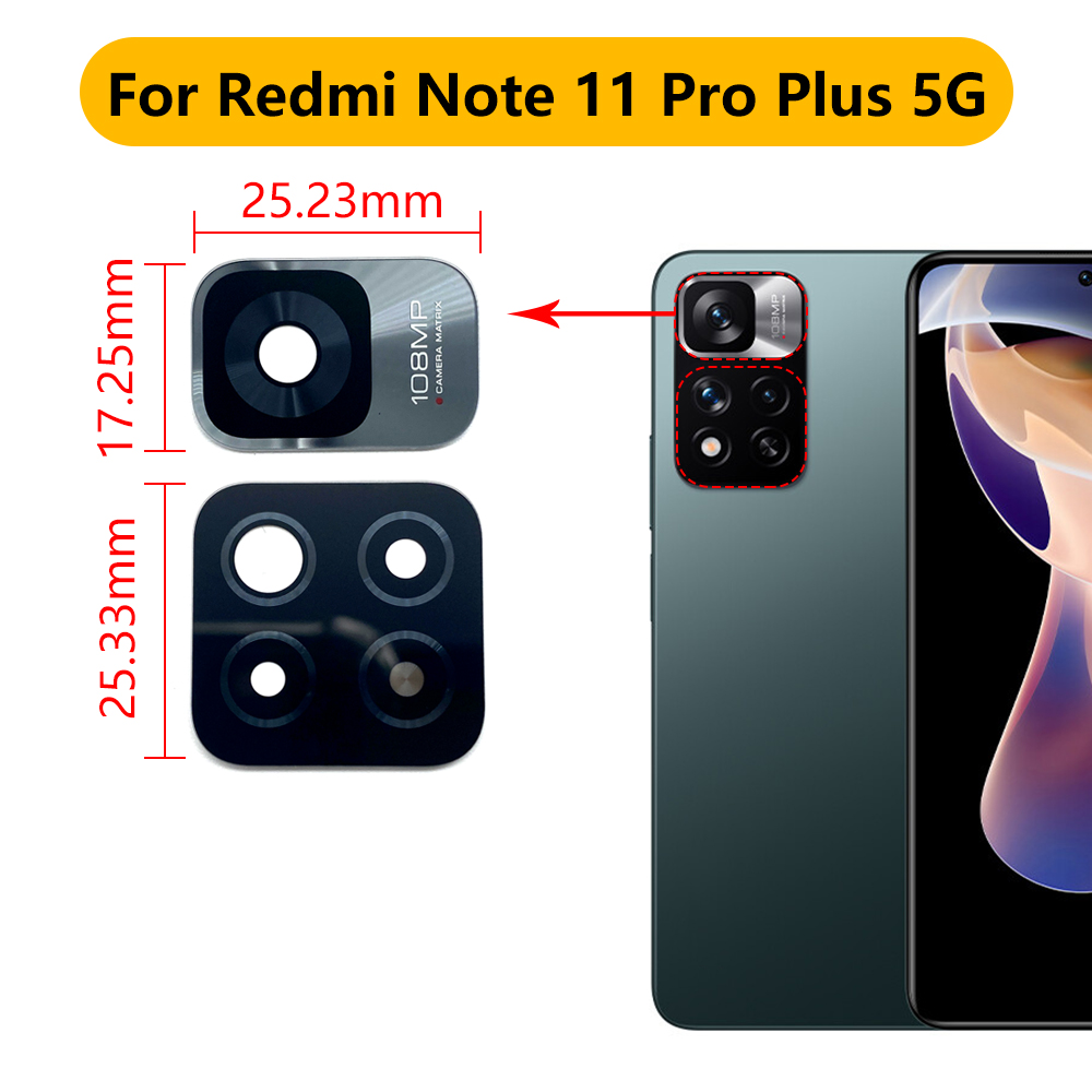 2PCS，NEW Back Rear Camera Glas - Photography Kit Xiaomi ulasan dan harga