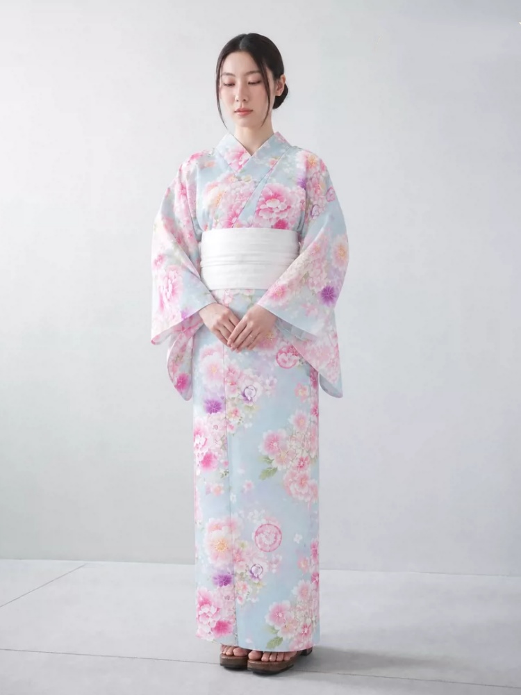 Women's Two-Piece Kimono Japan - Photography Vintage Style ulasan dan harga