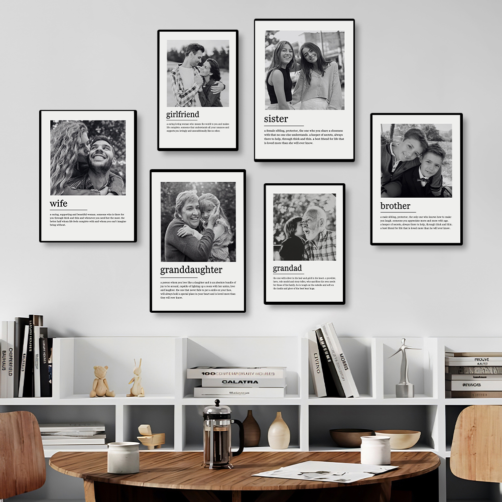 Custom Family Photo Canvas Pai - Photography Style ulasan dan harga