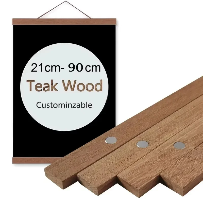 21-90cm Magnetic Wooden Pictur - Photography Exhibition ulasan dan harga