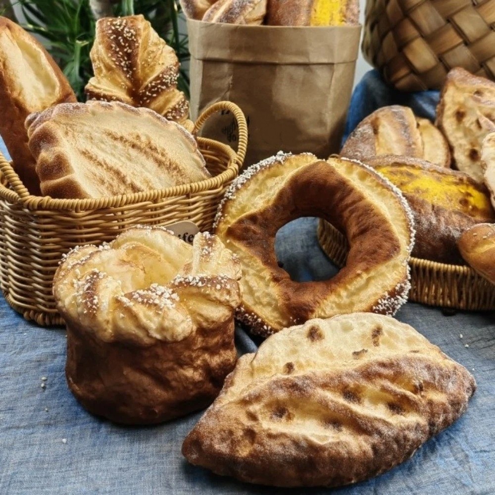 Durable Soft PU Faux Bread Rea - Photography Interest ulasan dan harga