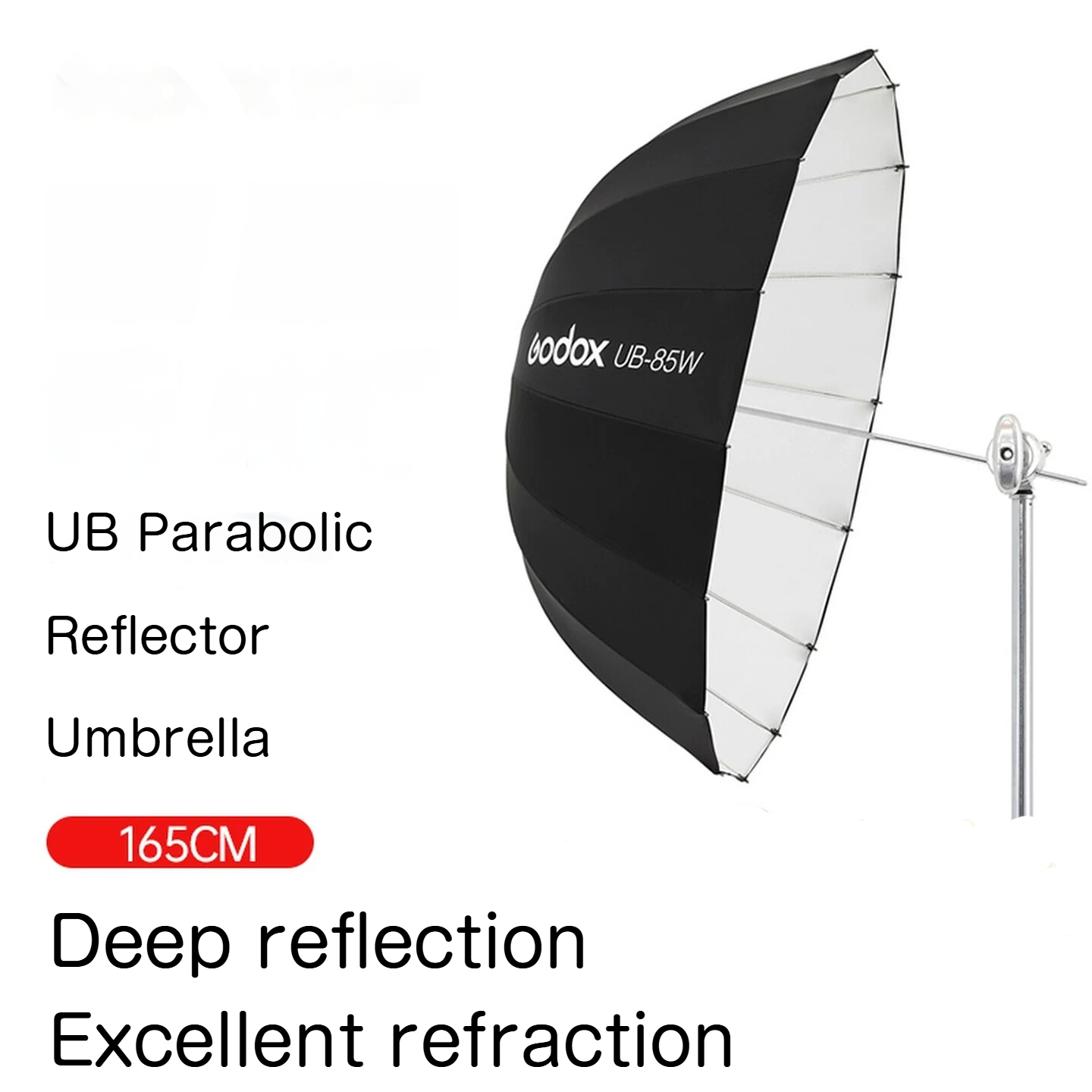 Godox UB165cm Parabolic Reflec - Photography Umbrella Light ulasan dan harga