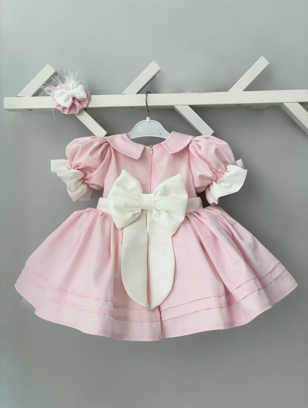 0-12Y Baby Girl Summer Pink Ca - Photography Vintage Style ulasan dan harga
