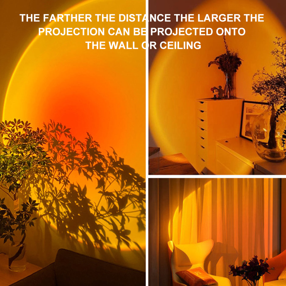 USB Sunset Lamp Projector Led  - Photography Desk ulasan dan harga