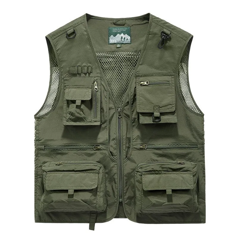Mesh Men's  Quick Drying Vest  - Photography Vest ulasan dan harga